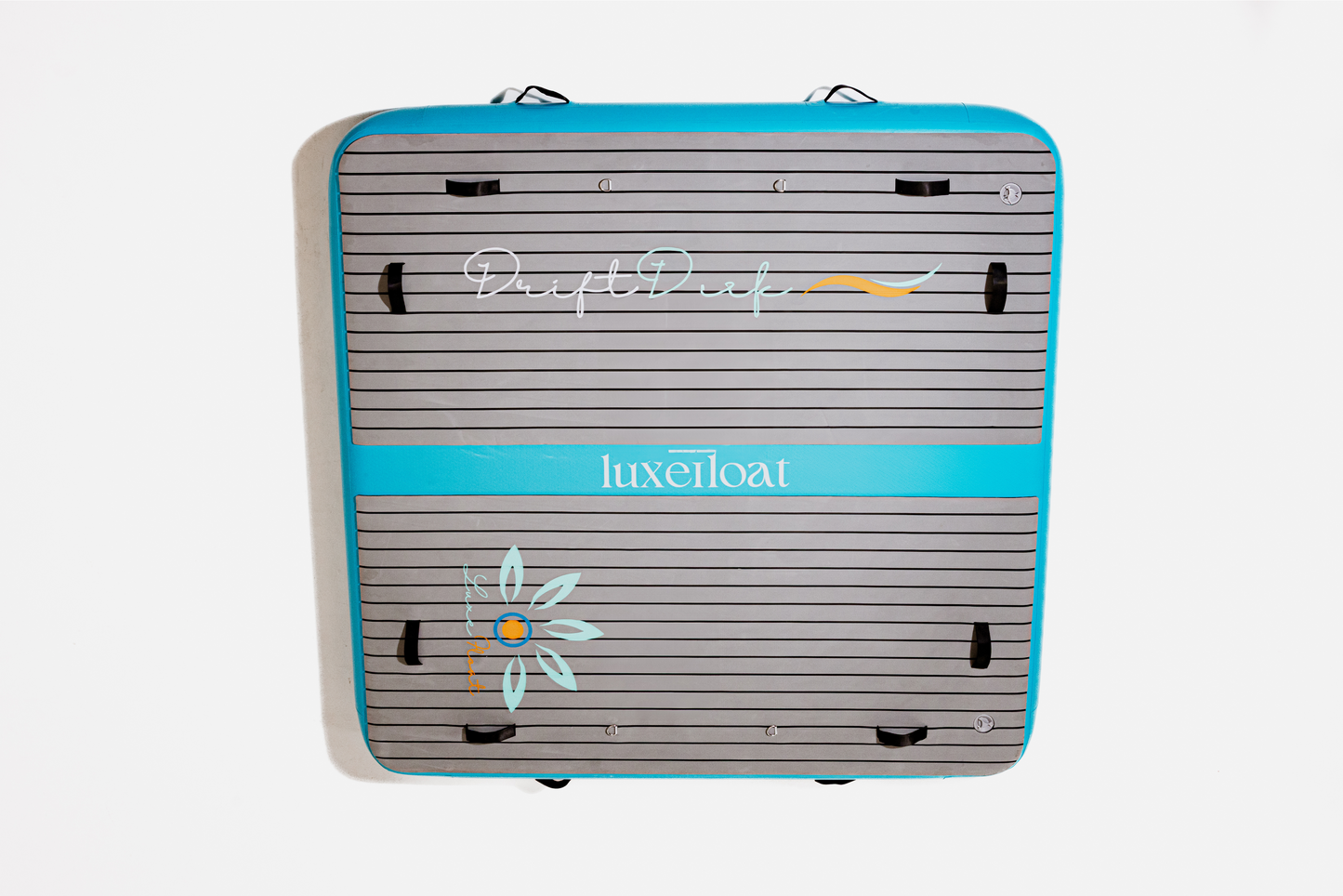 Portable inflatable pontoon for boaters, paddlers, and swimmers