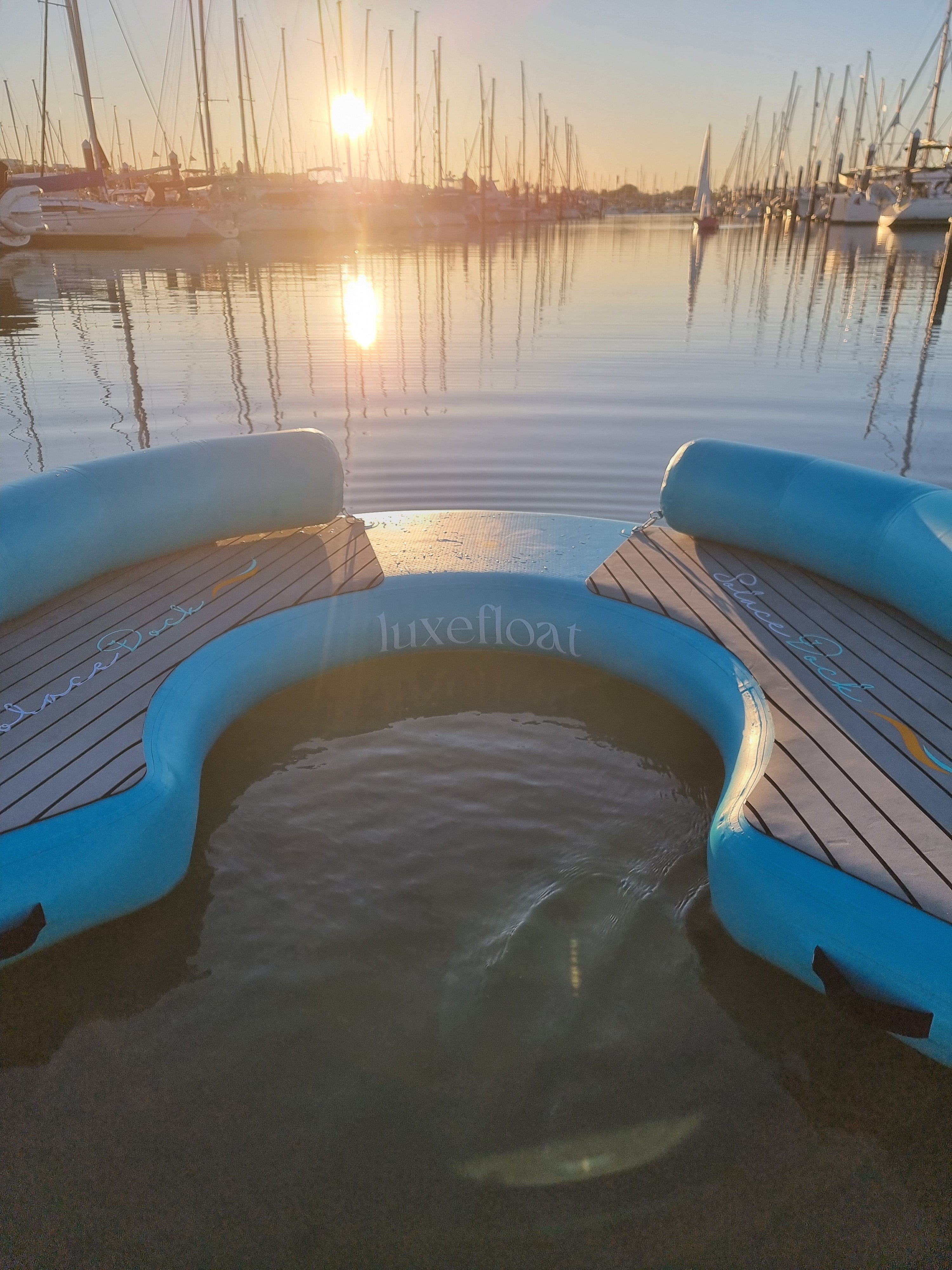 Load video: This is LuxeFloat. This is Luxury on the Water.