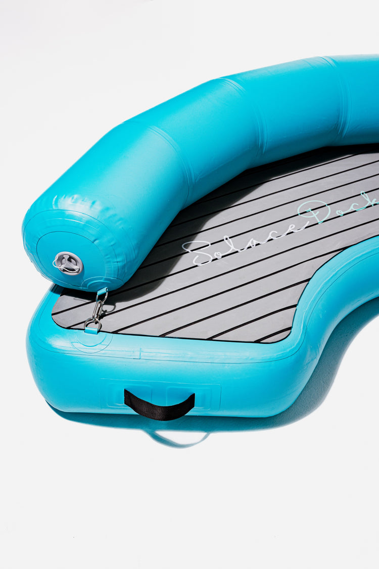 SolaceDock 270 by LuxeFloat – perfect for floating picnics and play