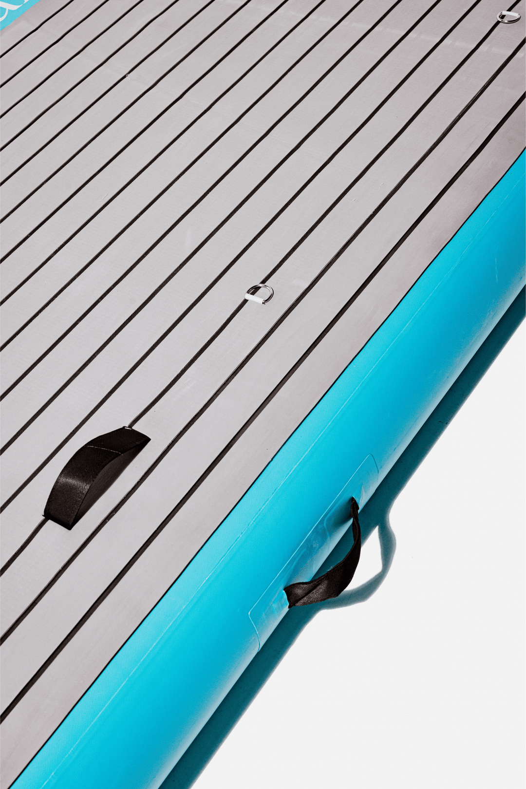 Versatile 3x2m LuxeFloat inflatable dock for tenders and jet skis